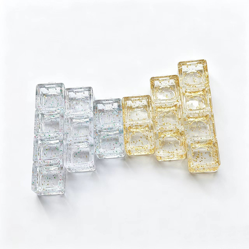 Cross-Border Pc Switch Tester 234-Hole Flash Point Press Frame Keychain Customized with Different Switch Feel Testers