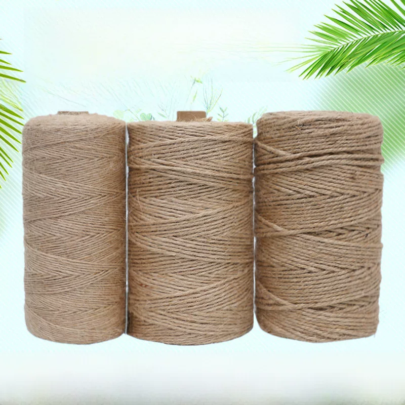 【】Amazon vintage jute twine colorful hand-wrapped fine 5MM binding rope DIY jute twine handmade DIY