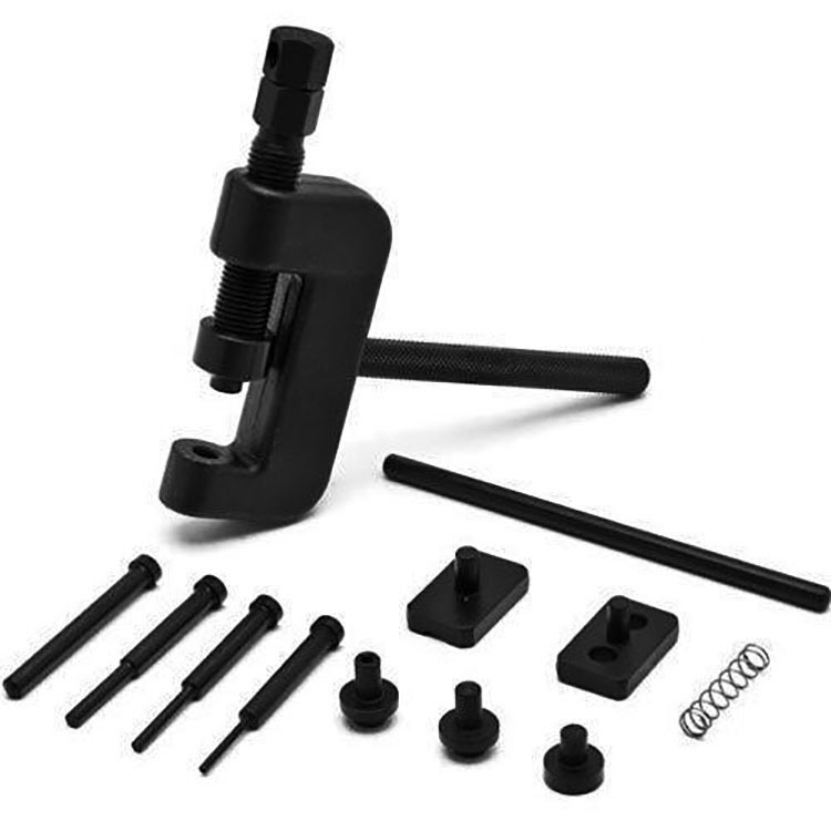 Bicicleta de la motocicleta Cadena de sincronización removedor cadena removedor cortador de cadena desmontaje y desmontaje herramienta de la cadena