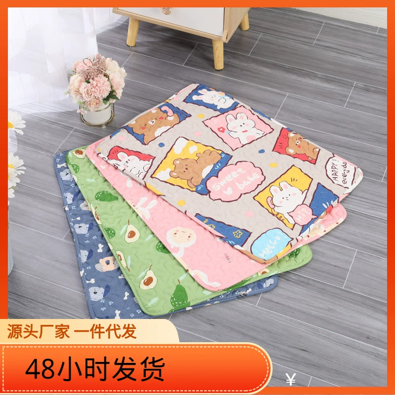 В наличии Поставка Коврик для домашних животных Коврик для собак Спальный коврик для сна Four Seasons Универсальный хлопковый коврик для собак Питомник для собак