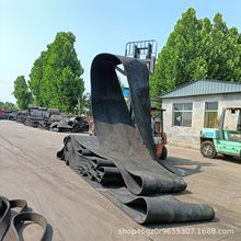 厂房铺地旧输送带橡胶垫二手橡胶垫钢丝芯输送带尼龙传送带