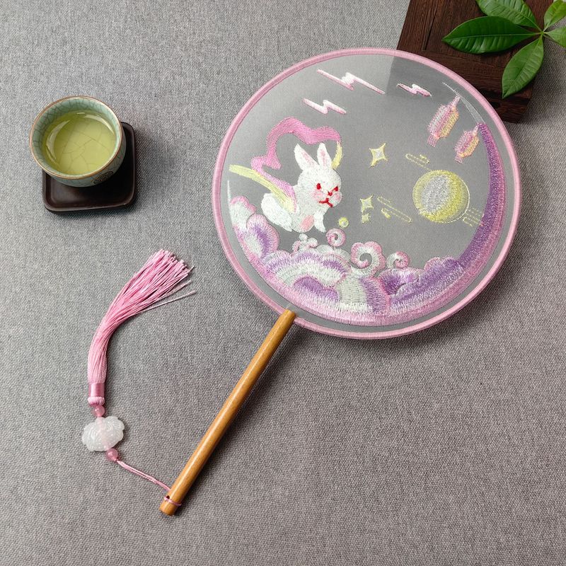両面刺繍団扇古風扇子蘇州蘇刺繍漢服チャイナドレス刺繍扇夏舞踏扇メーカー卸売り|undefined