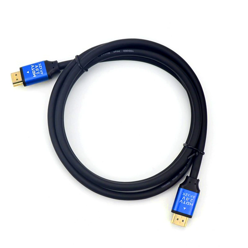 HDMI кабель алюминиевый сплав 2К4К HDMI высокое разрешение кабель версии 2.0 19+1 HDMI сет-тв коробка соединение