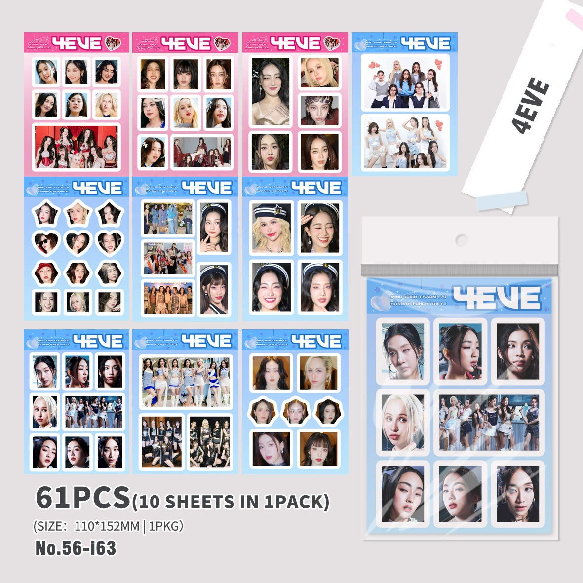 GIDLE STR EN itzy Seventeen Star Handbook Patch 10 Shots