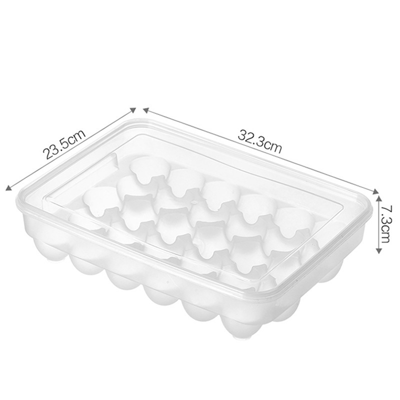 卵箱耐震車用ボタン式卵トレイ冷蔵庫新鮮保持アヒル卵箱スロット転倒防止携帯卵収納ケース|undefined