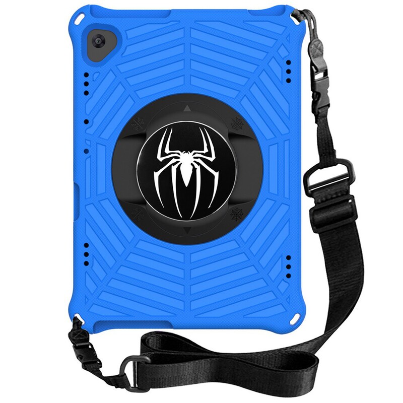 For Lenovo Lenovo M10 Plus Spider protective case EVA tablet protective case rotating bracket shell