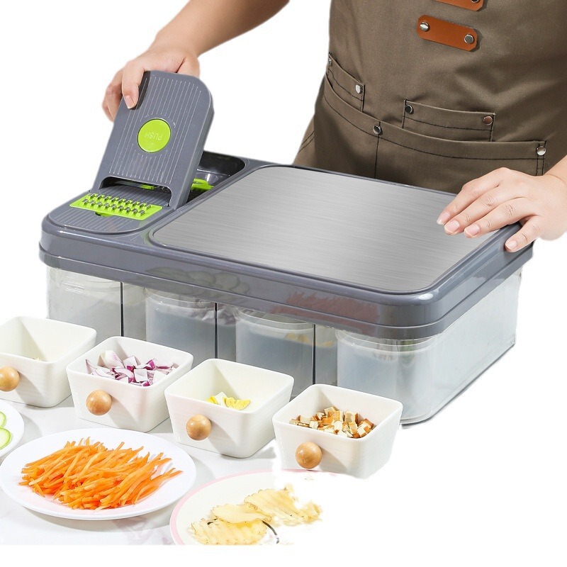 クロスボーダー多機能シュレッダーハンドガード家庭用シュレッダー野菜サラダシュレッダーキッチンシュレッダー神器|undefined