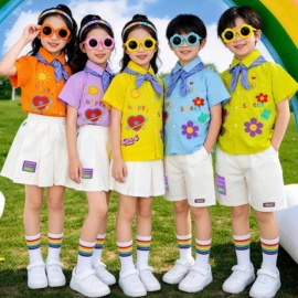 校服定制;儿童表演服;儿童袜