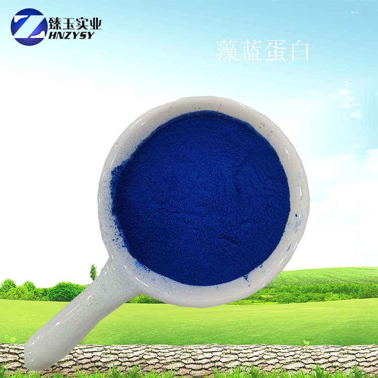 Biopigment Phycocyanin Spirulina Powder Extract Binmei Water-Soluble Food Additive Raw Material E18 30