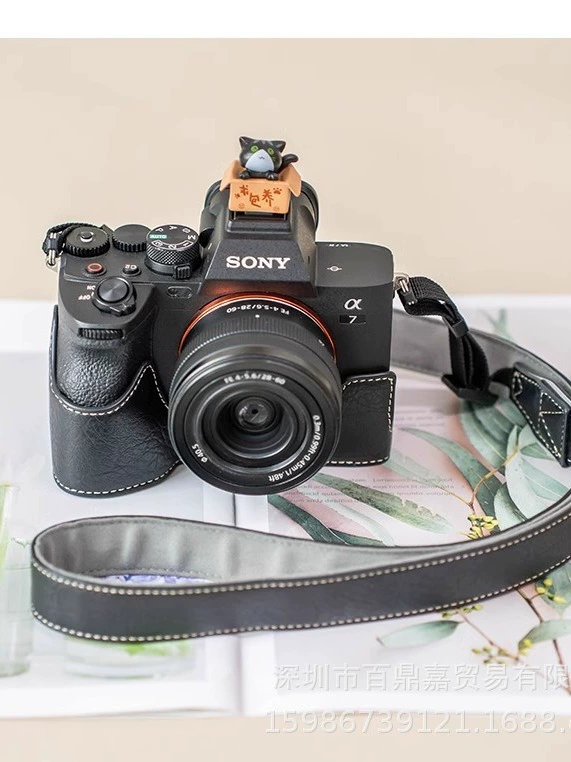 Сумка/чехол из кожи подходит для Sony A7M5 A7M4 A7R5 A7S3 A1 защитная крышка основа частично комплект A1 для a7s3