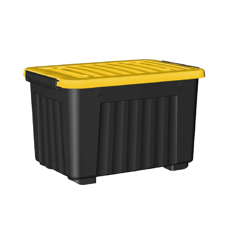 Большой пластиковый ящик для хранения одежды Игрушка Коробка для хранения книги Коробка для хранения утолщения Коробка для домашнего общежития