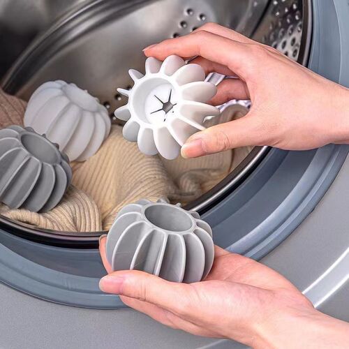 Laundry ball, decontamination and anti-tangle, special cleaning magic ball for drum washing machines to prevent clothes from knotting.