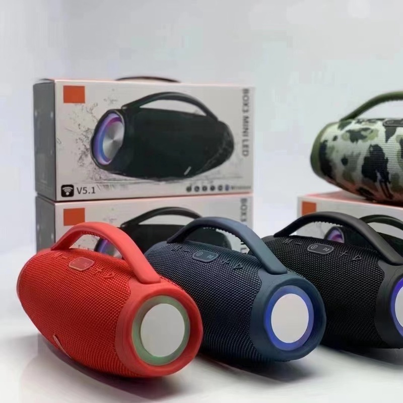 工場越境BOX3 -MINI Bluetoothスピーカーホームライトワイヤレス屋外ポータブルオーディオサブウーファースピーカー|undefined