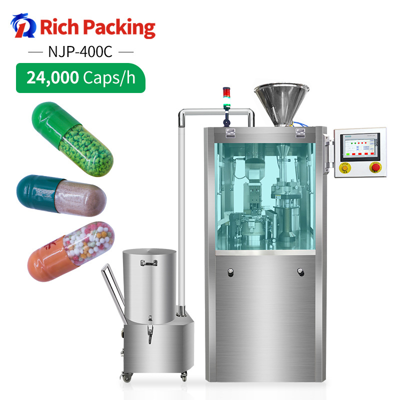 automatic pharmaceutical powder capsule filling machine