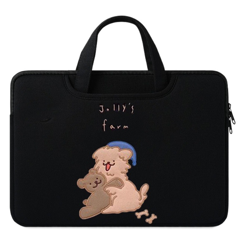 Korea ins cute puppy laptop bag Apple macbookpro13/15 liner 14 inch female portable