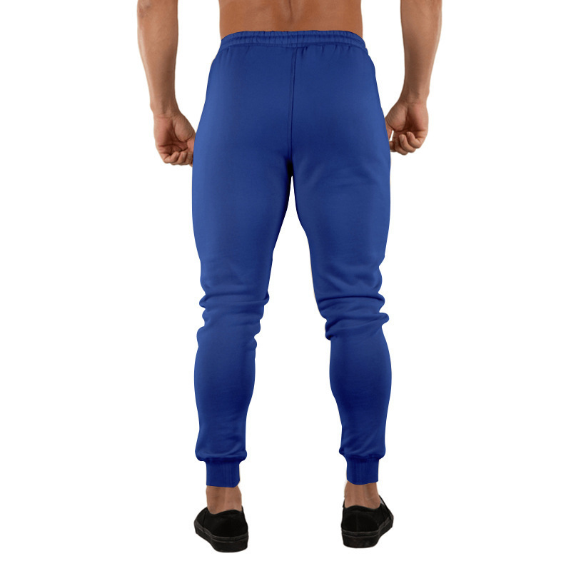 Versatile Men's Slim Fit Casual Pants With Tether Detail_voghion.com