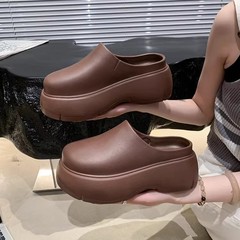 2025 Spring New Baotou Drag Women's Shoes, Versatile Fashion, Women's Minority Original Personality Shoes, Trendy Cool American Style