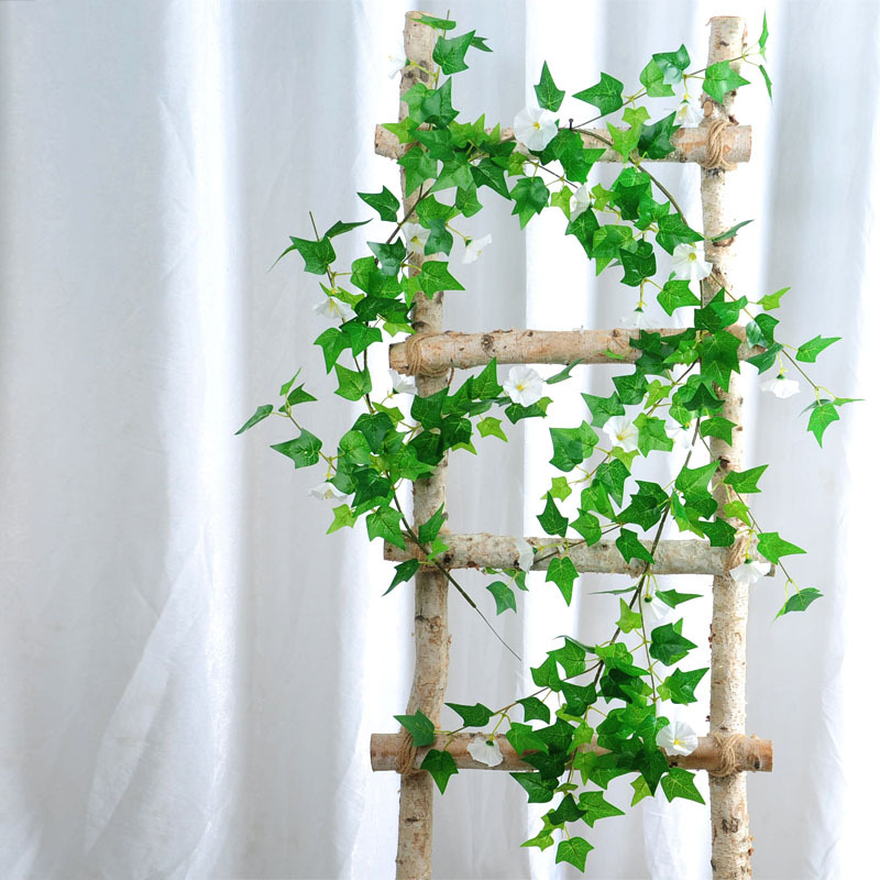 Simulación de flores de marioneta, flores falsas, caña, tubería de aire acondicionado, cubierta de techo de la sala de estar, decoración de la planta de enredamiento de caña