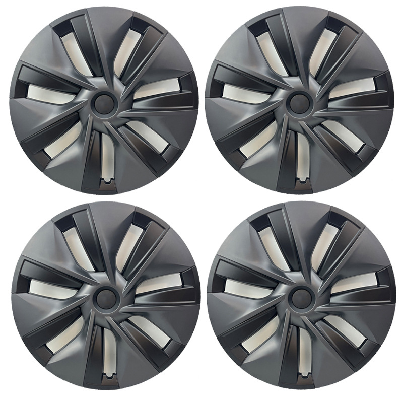 Tesla – Wheel Hub Cap Hub cover - 19y-old-edged-two-tone-set-of-4