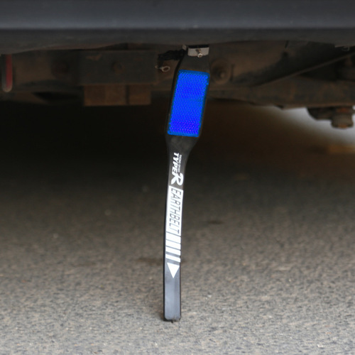 Automobile static mopping belt anti-static grounding strip exhaust pipe hanging release rod eliminator pendant