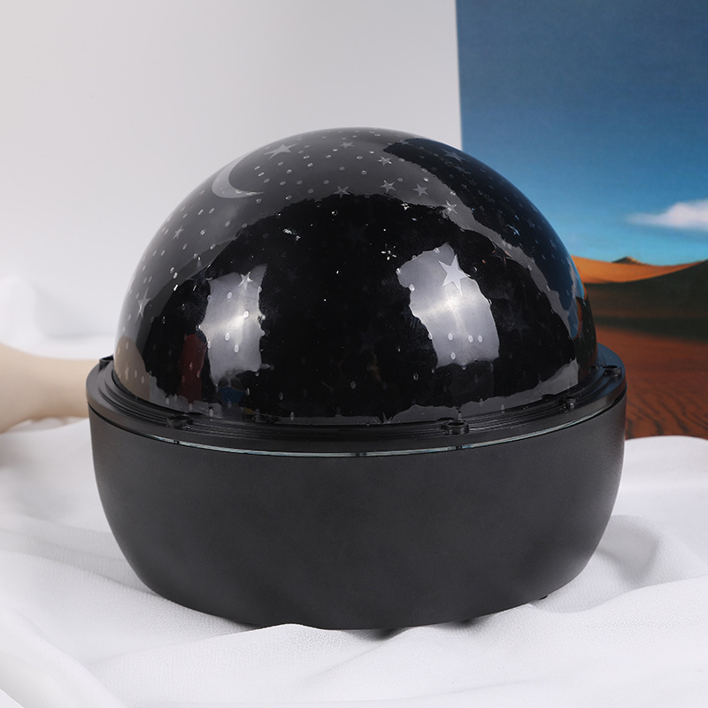 メーカー卸売り創意星空灯投影灯お土産彼女誕生日プレゼント星回転球形小夜灯|undefined