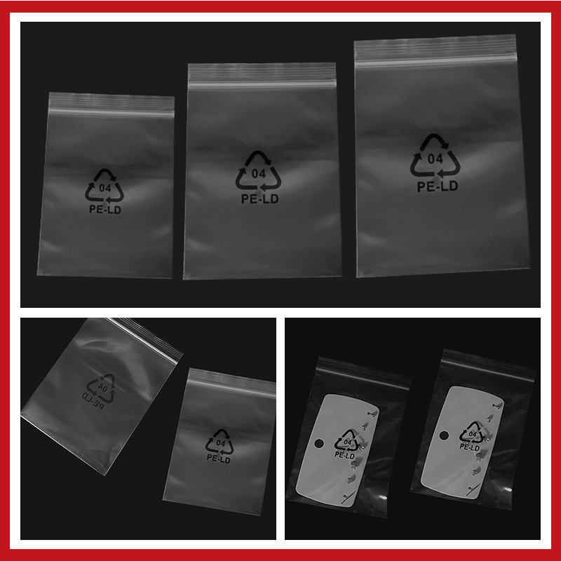 Bolsa Hermética de Plástico Transparente PE, Sellado e Impermeable, para Alimentos image 3