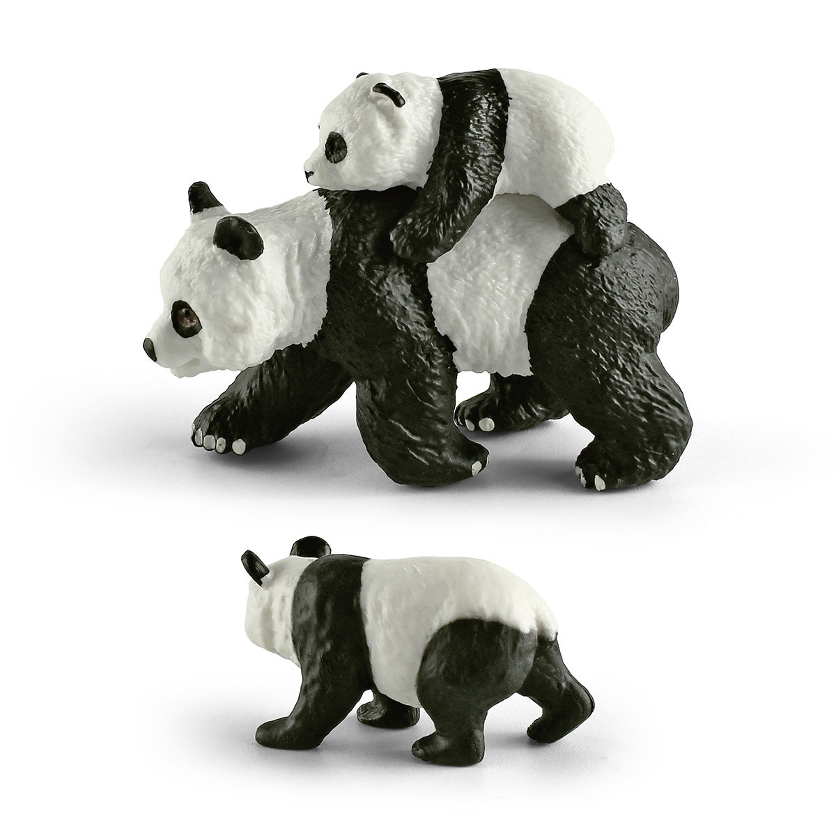 Transfronterizo niños simulación bosque modelo animal tesoro nacional panda gigante espalda bebé gateando Panda adornos estáticos hechos a mano
