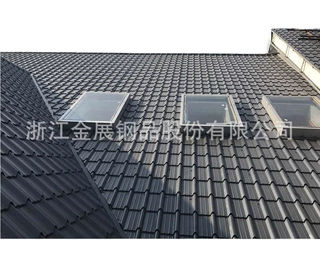 供应武汉 1.0mm 连体铝筒瓦765型755型 凉亭长廊屋面古建瓦 脊瓦