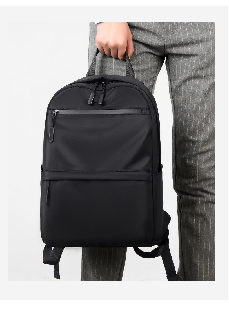 Customized New Men's Large-capacity Commuter Backpack, Versatile 14inch Unisex Logo School Bag For Middle High School,_desvips.com