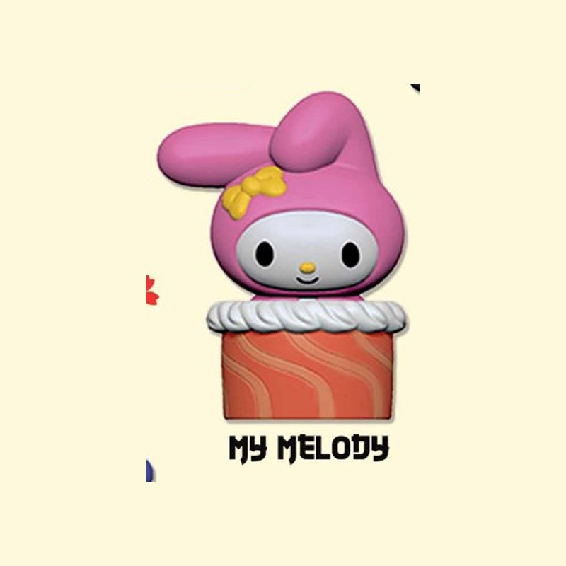 正版Hello Kitty寿司盲蛋潮玩手办可爱玩偶公仔桌面摆件礼品批发|undefined