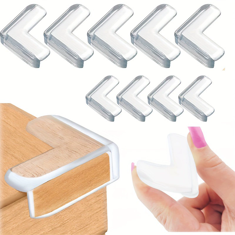 Детский угловой бар с защитой от столкновений, чехол для края стола, защитный чехол, Силиконовая защита от столкновений, мягкая прямоугольная защита от столкновений