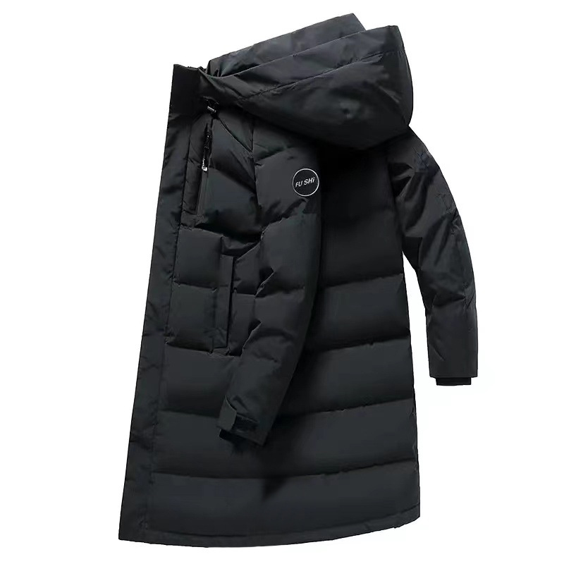 Men's Down Jacket Hooded Thick Warm Winter Coat For Couples_voghion.com