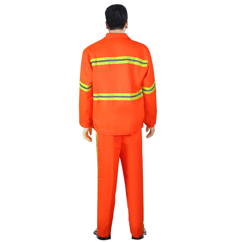 救援分体式森林灭火橘红色阻燃服森林服消防棉质防火消防服仲谋