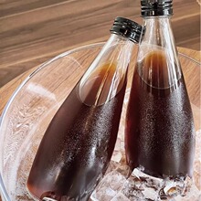 冷萃玻璃咖啡矿泉水瓶ins汽水分装瓶咖啡壶透明果汁玻璃瓶饮品