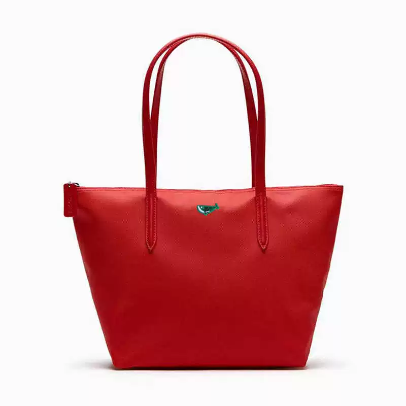 Fashionable big capacious bag one shoulder, french style, city style