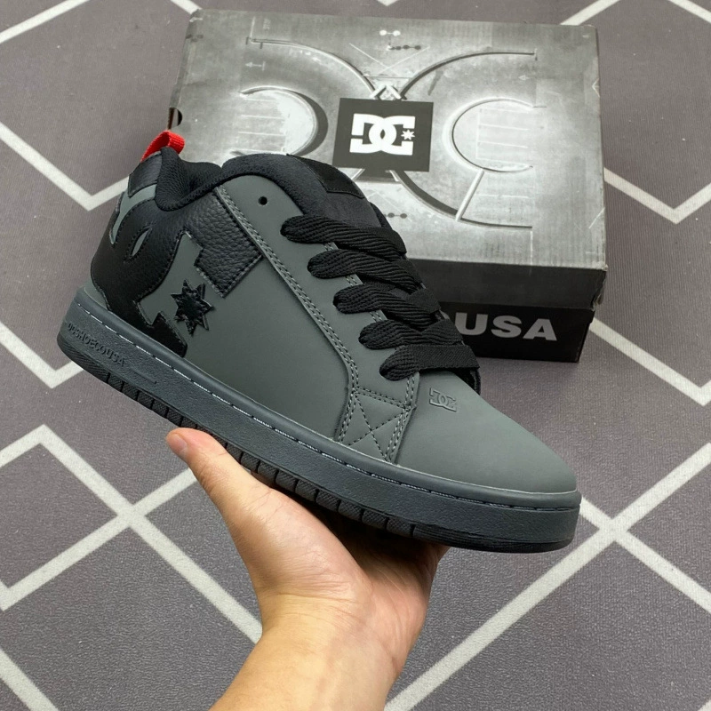 Кожаные кеды DC Shoes, унисекс, для досуга и спорта, европейский стиль, EU 36–45, большие размеры