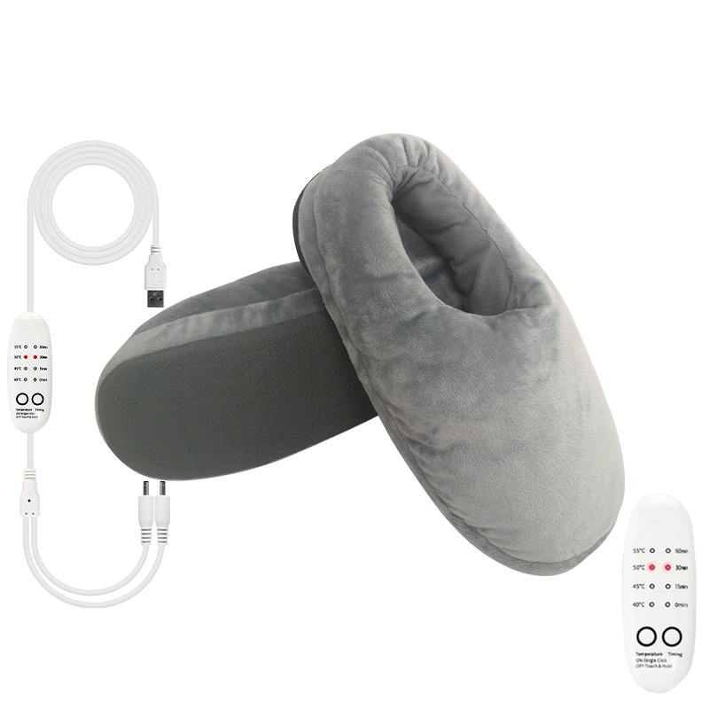 슈퍼 소프트 스플릿 슬리퍼 그레이