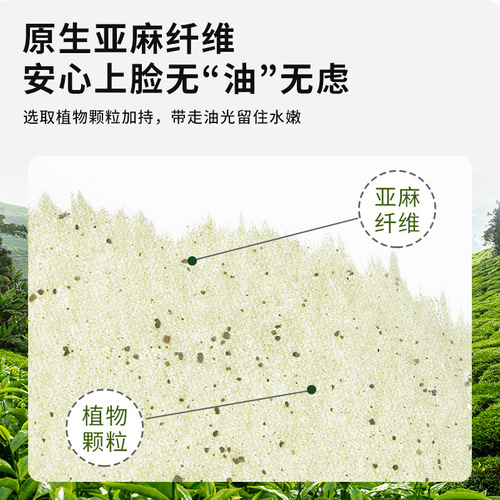 Bodybuilding Chuangyan Oil-Absorbing Paper Facial Oil Control Women's Spring and Summer Men's Refreshing Portable Oil-Removing Facial Paper 100 Pieces Makeup Tool