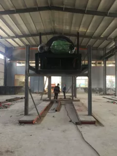 磁选机用于湿式选细颗粒的强磁性矿物连续给矿和排矿，磁场深度大