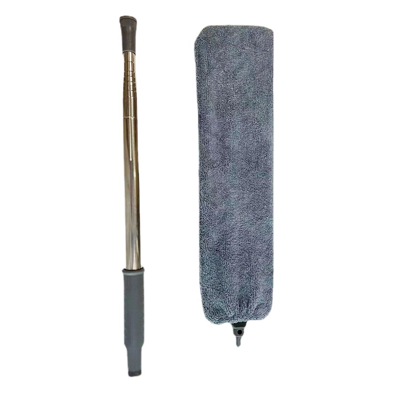 Cross-Border Wholesale Household Telescopic Dust Duster Household Bendable and Removable Dust Special 2.4m Dust Duster Supplies