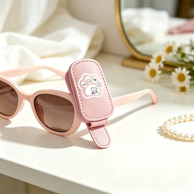 puppy car glasses clip, Car Glasses Clip/Bill Clip