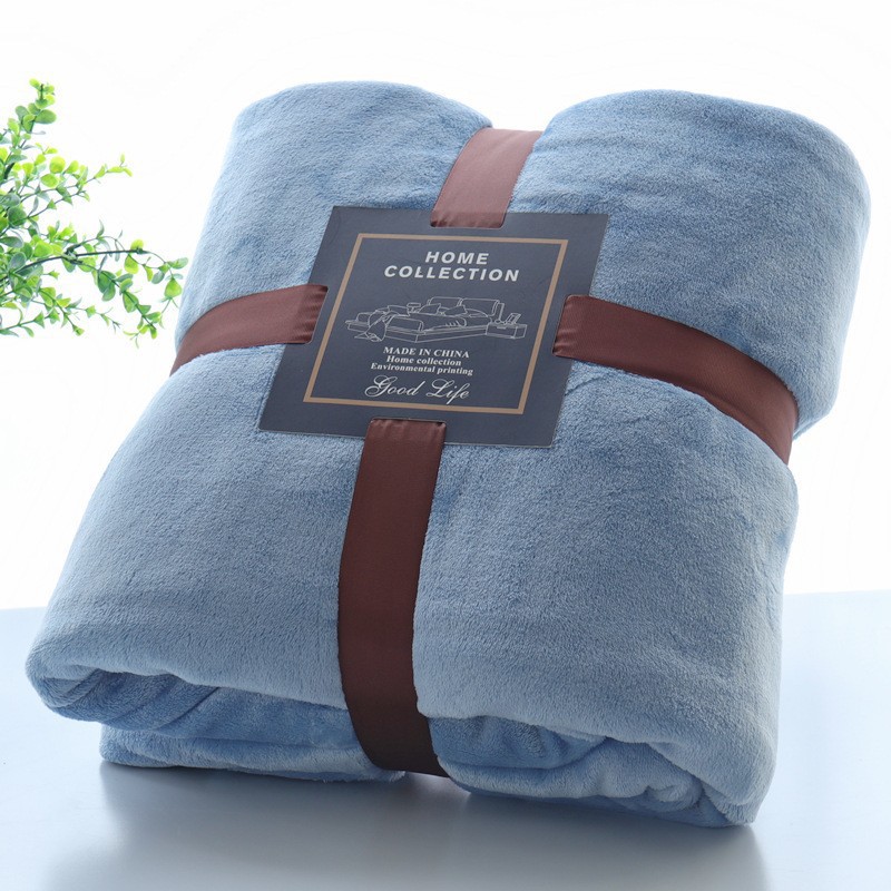 Flannel Throw Blanket Fleece Warm Winter Thermal Blanket Bed