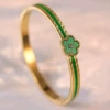 6mm Great Wall Pattern Green Shell