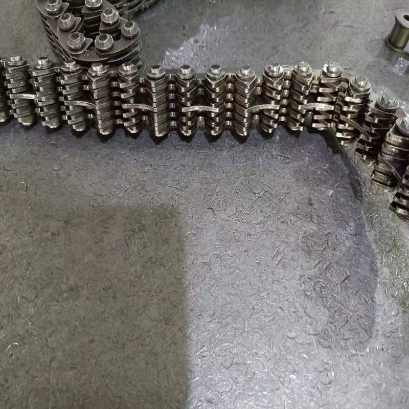 厂家现货东华自强传动用齿形链条 短节距滚子链条 双排输送链条