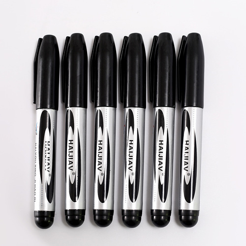 Oil-based marker black large-capacity logistics large-head pen warehouse express signature pen Mark marker pen wholesale