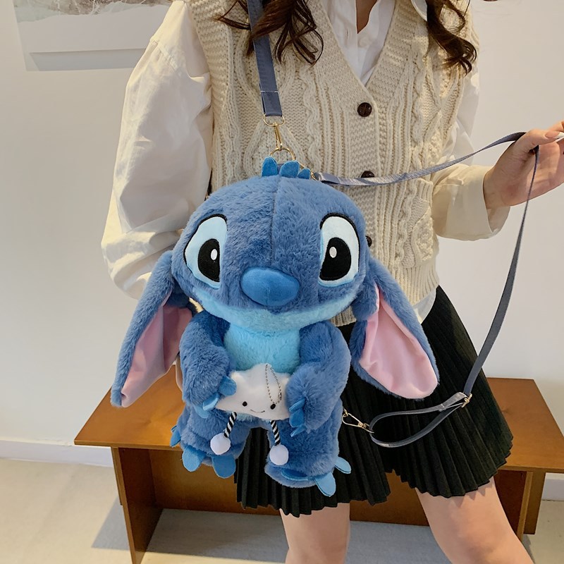 Pequeña venta al por mayor Stitzi felpa dibujos animados mochila niña linda ins bandolera regalo para padres e hijos image 34