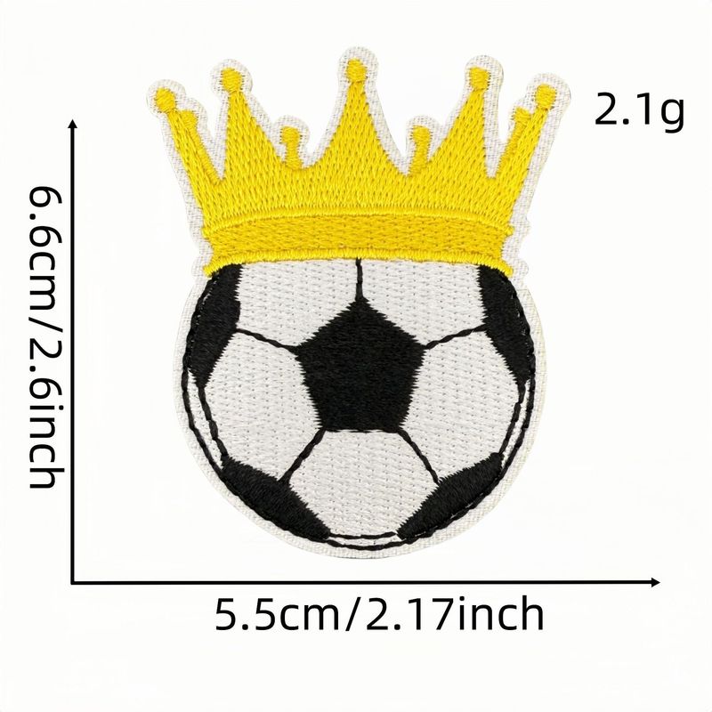 新しい漫画サッカースポーツ刺繍布ステッカーカラー落書きパッチコンピュータ刺繍衣類アクセサリー在庫卸売|undefined