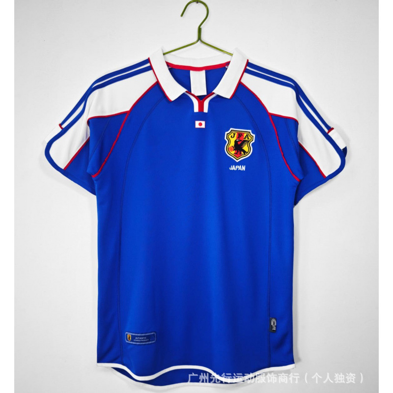 Colección de fútbol retro popular Argentina Alemania Inglaterra Brasil Copa Mundial de fútbol de manga corta