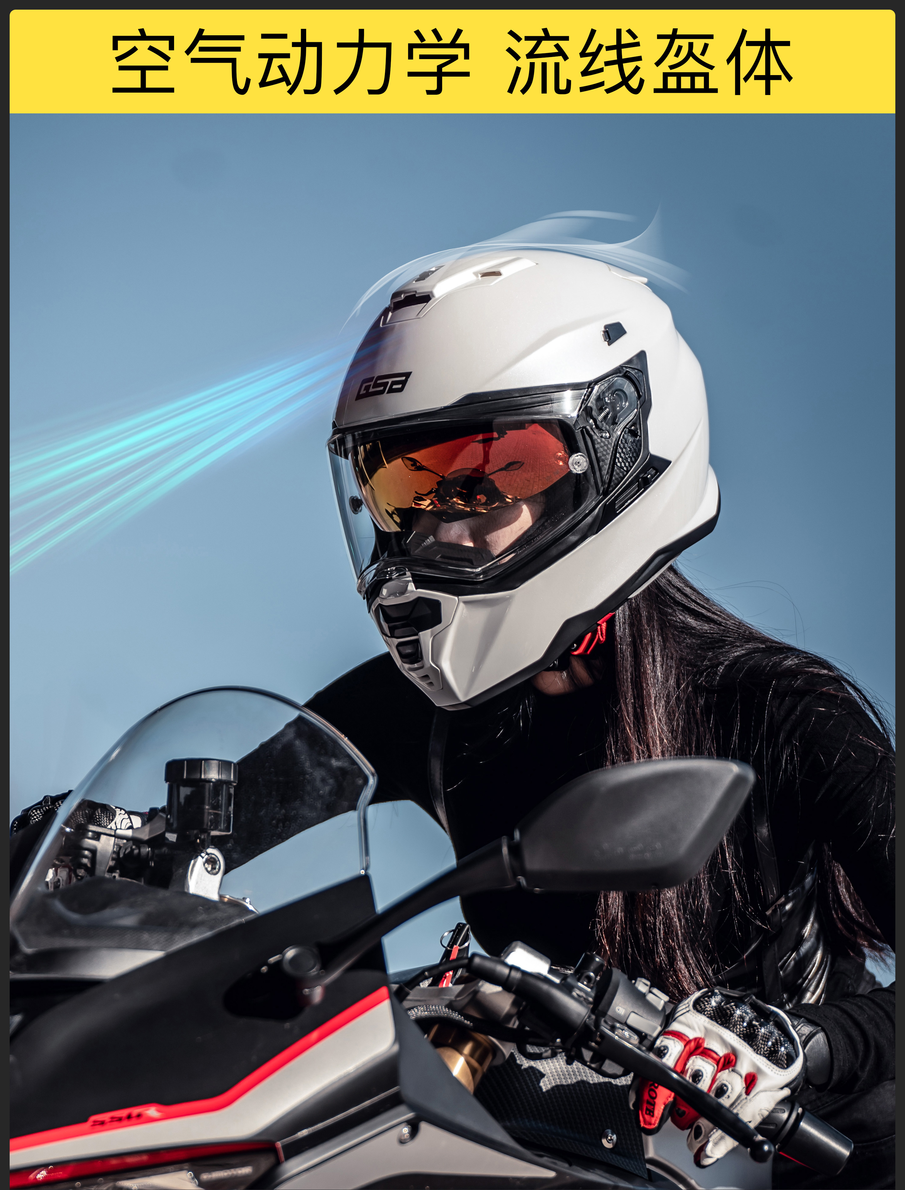 Motorcycle Helmet Double Visor Retro Cruiser Motorbike Helmet Summer Sunscreen