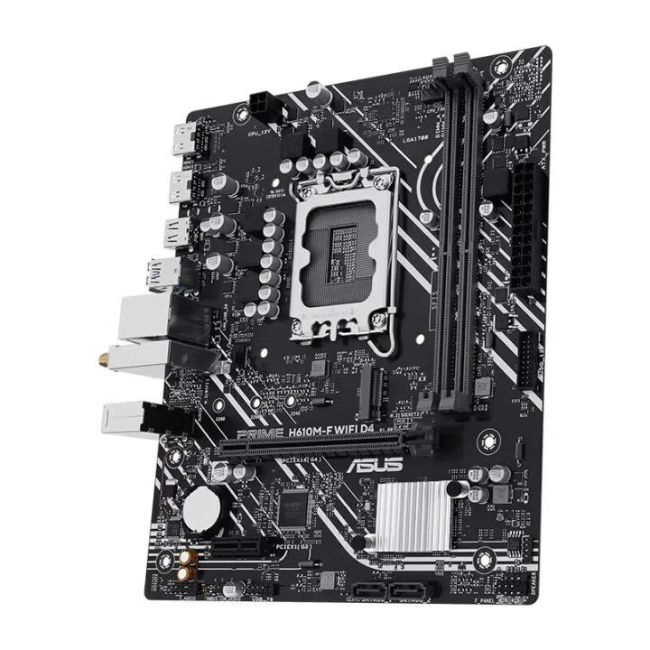 Материнская плата ASUS PRIME H610M-F WIFI D4 для ПК, подходит для процессоров 12-го, 13-го и 14-го поколений